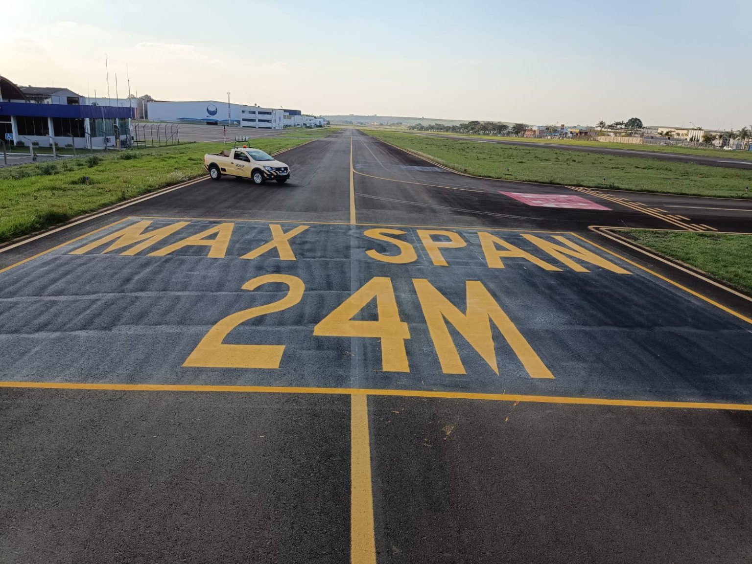 Aeroporto Dos Amarais Amplia Pista De Pouso E Pode Receber Aeronaves