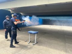 Guarda Municipal realiza treinamento armas não letais CBN