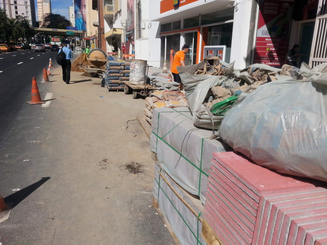Ainda em obras, revitalização da Glicério será concluída nesta quinta-feira