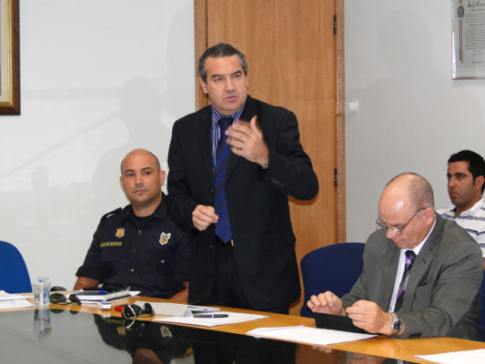 Secretário de Segurança de Campinas, Luiz Augusto Baggio, fala da aplicação da Lei do Pancadão no município