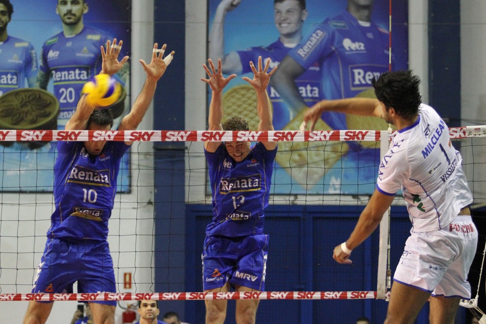 No vôlei, Campinas vence o Taubaté e decisão de vaga fica para sexta-feira