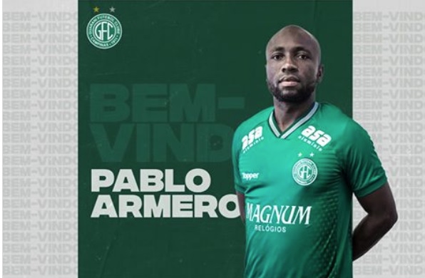 Lateral-esquerdo Armero é apresentado pelo Guarani