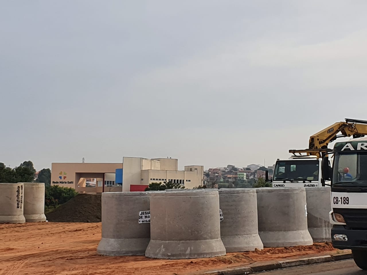Obras do BRT perto de hospitais preocupam