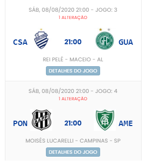 Campeonato Brasileiro 2020 - Série B