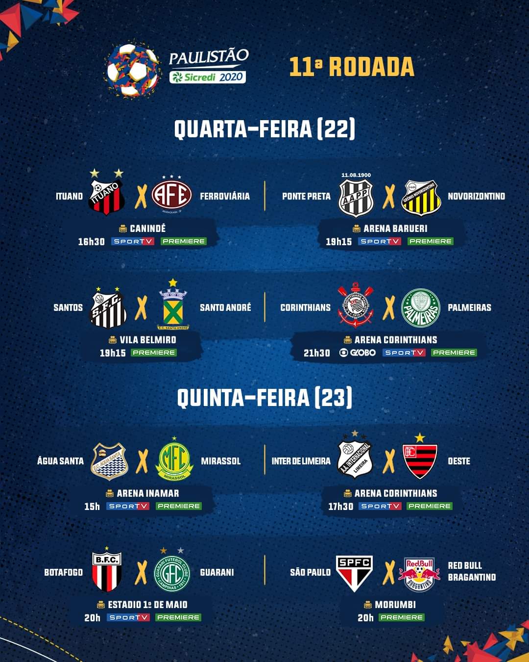 jogos paulista hoje