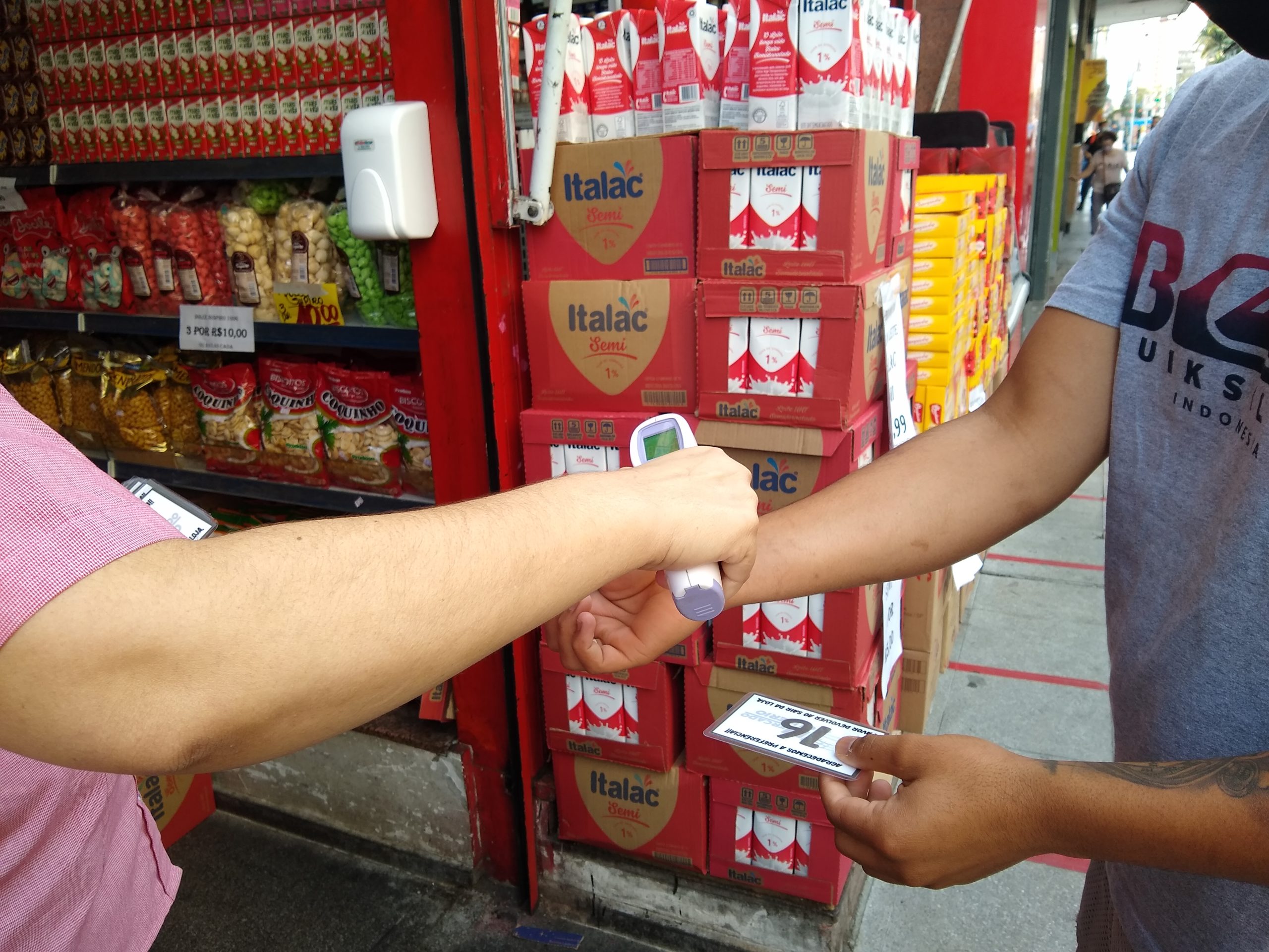 Riscos do termômetro digital são fake news