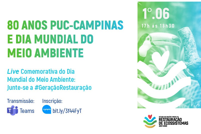 PUC faz live comemorativa para Dia do Meio Ambiente