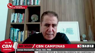 Jonas Donizette se reúne com Geraldo Alckmin