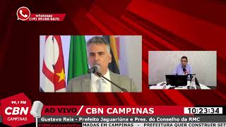 Pres. do Conselho de Desenvolvimento da RMC vê liberação do uso de máscara correta