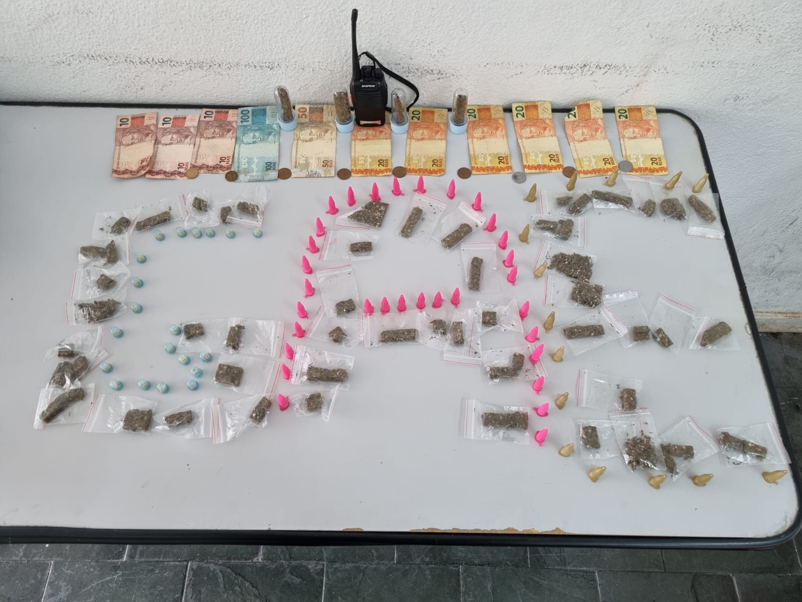 Patrulhamento do GAE termina com homem detido por tráfico de drogas