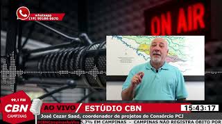 Vazões do Rio Atibaia e Rio Piracicaba preocupam especialista