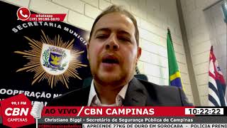 GM aumenta o número de operações para conter a violência em Campinas