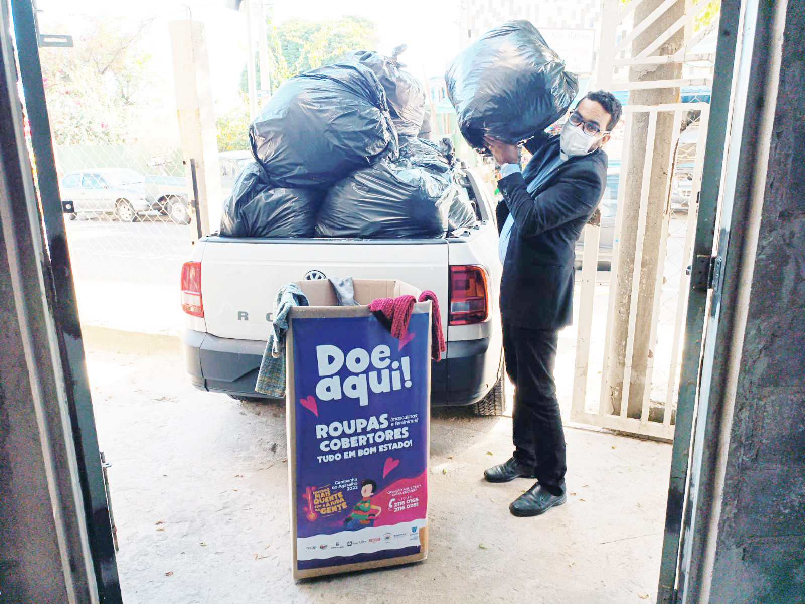 Campinas arrecada mais de 7,5 toneladas de agasalhos durante campanha