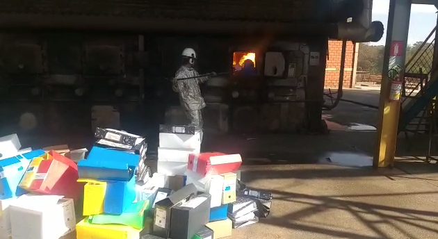 Polícia Federal incinera drogas apreendidas no Aeroporto de Viracopos