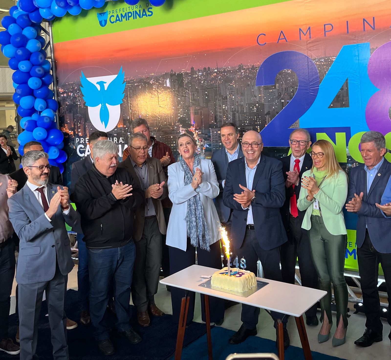 Evento no Paço Municipal marca os 248 anos de Campinas