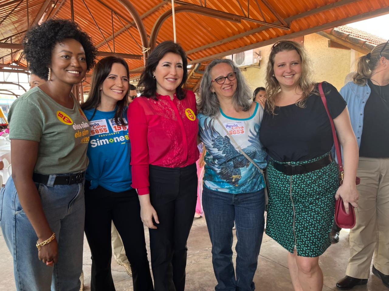 Simone Tebet defende o investimento na iniciativa privada em visita a Campinas