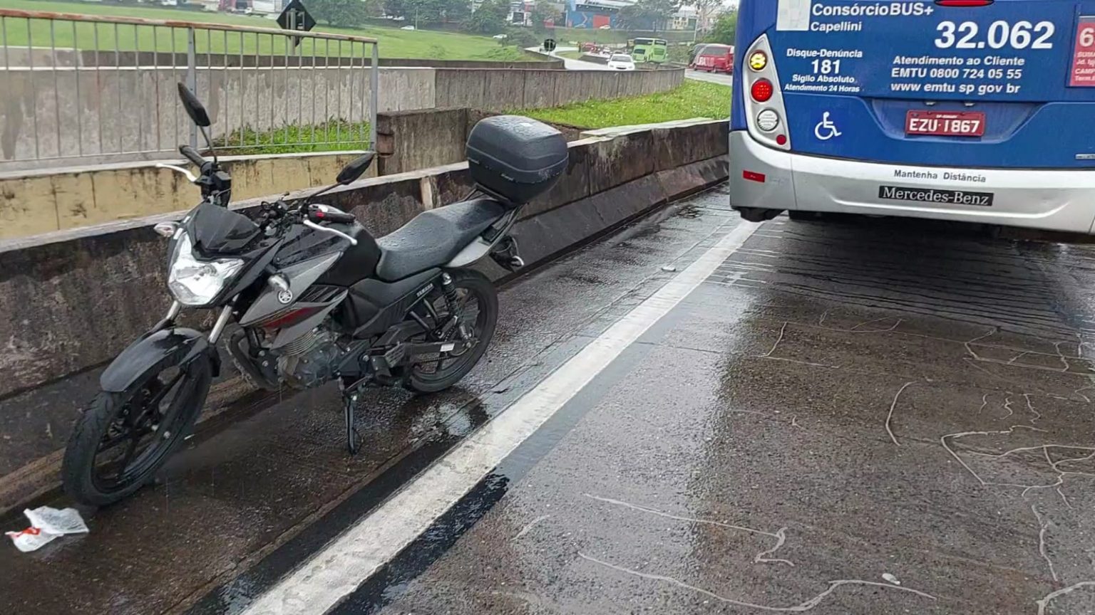 Motociclista Fica Em Estado Grave Após Acidente No Trevo Da Bosch Cbn Campinas 991 Fm 