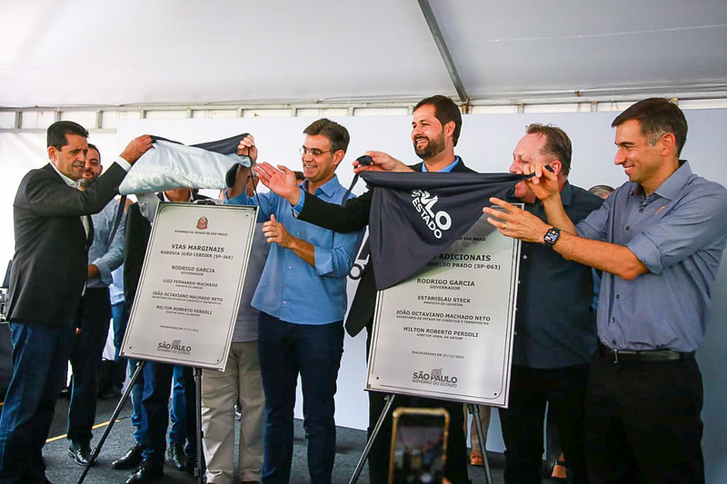 Vias marginais da Rod. João Cereser são inauguradas em Jundiaí