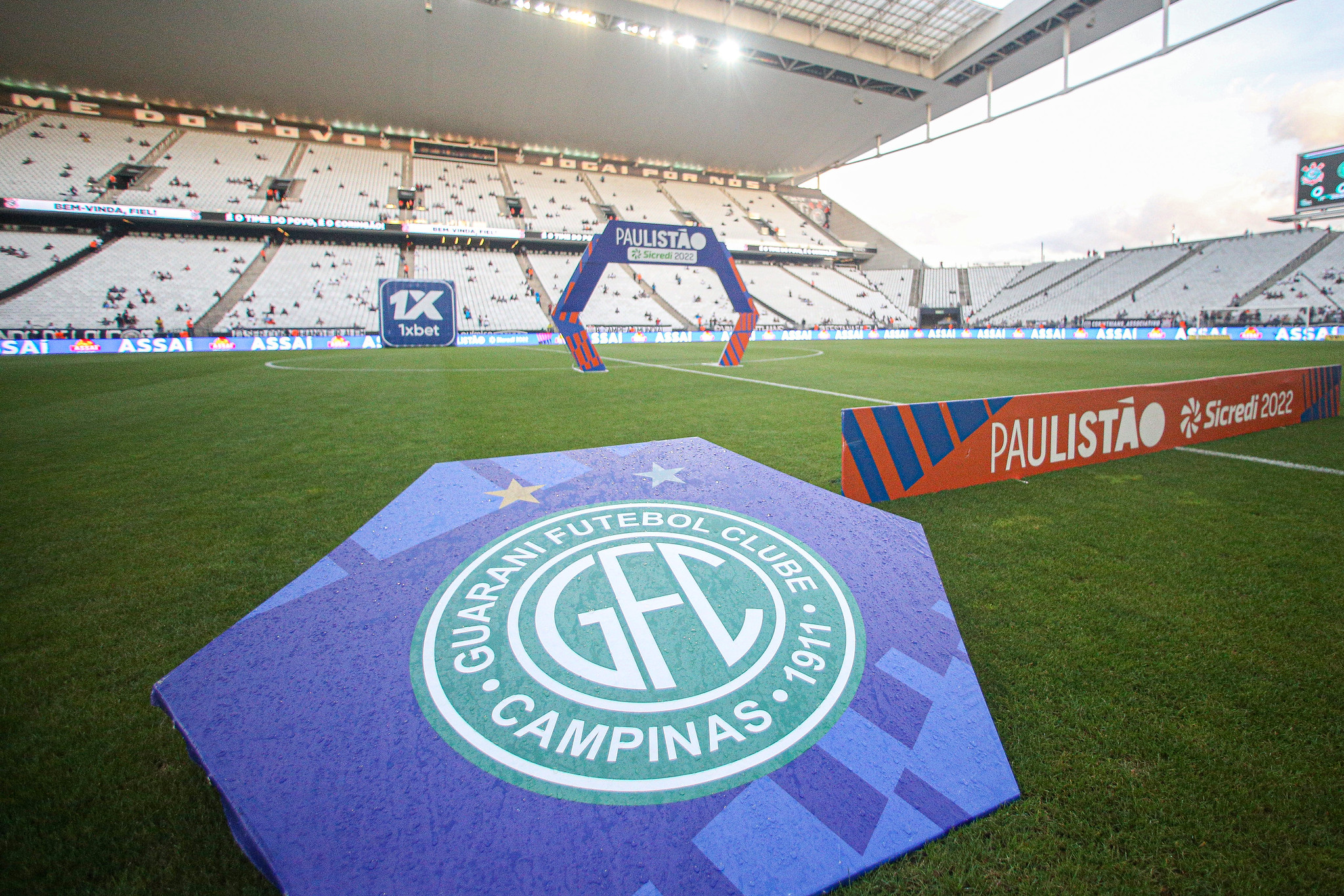Com mudanças no ataque, Guarani enfrenta o Corinthians na Arena