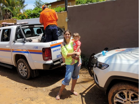 Família de Campinas ilhada em São Sebastião é resgatada pela Defesa Civil