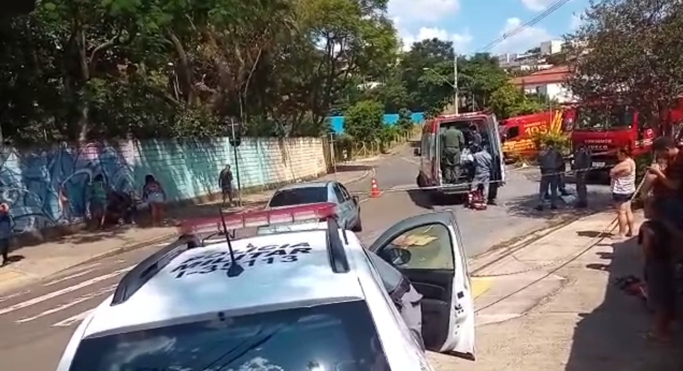 Acidente no Jd. São Vicente deixa ciclista ferido em Campinas