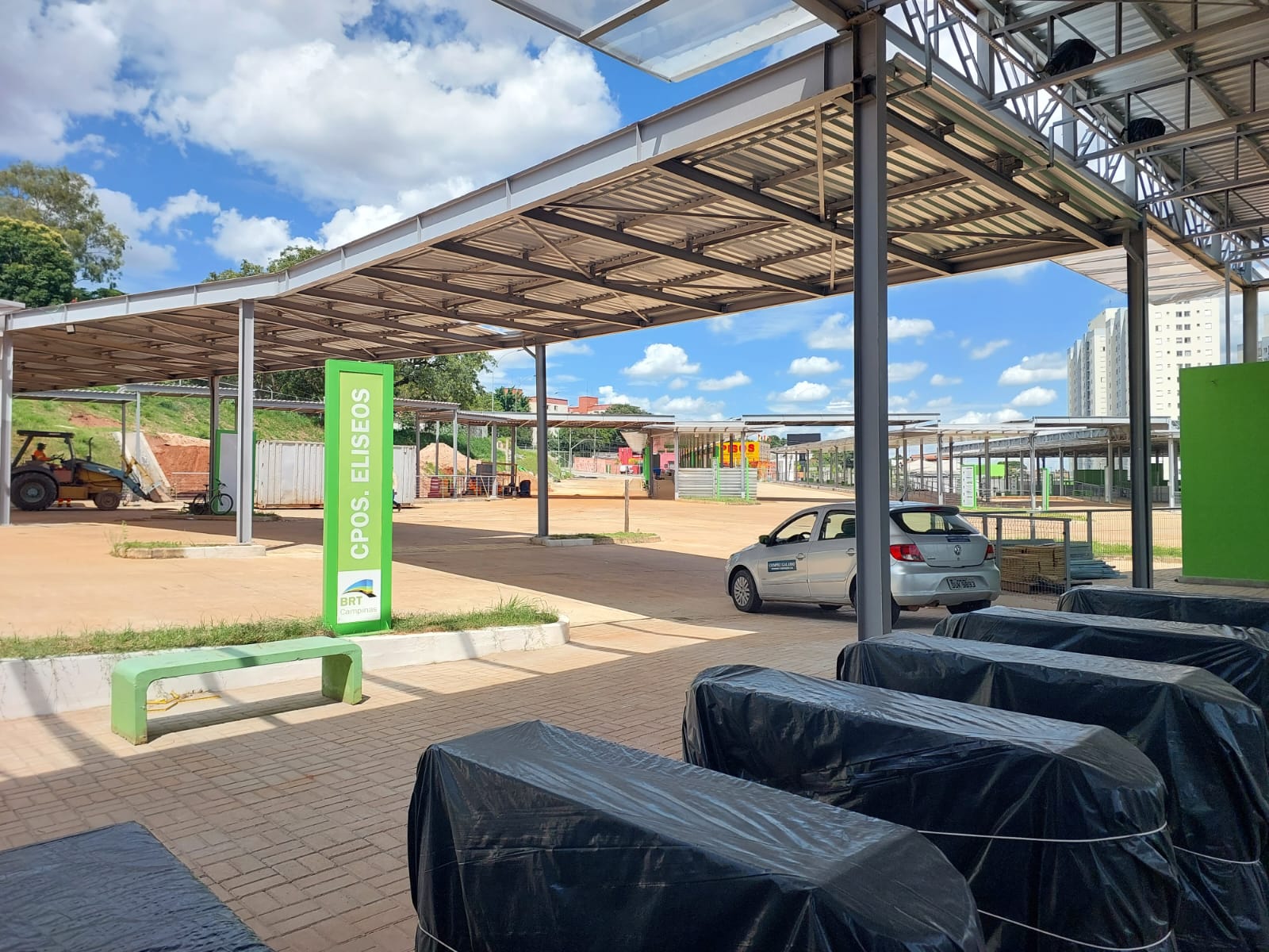 Terminal BRT Campos Elíseos tem parte estrutural concluída