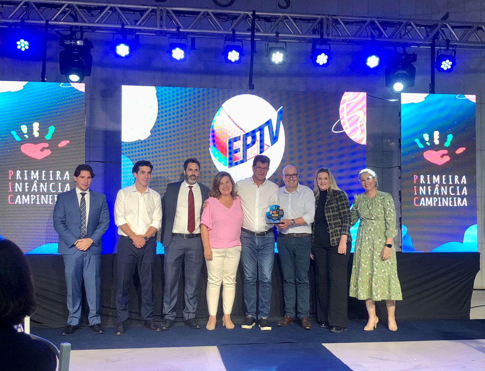 EPTV recebe prêmio ‘Empresa Amiga da Primeira Infância’