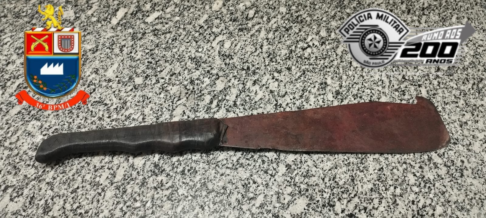 Homem esfaqueia a namorada com facão em Limeira; ele foi preso