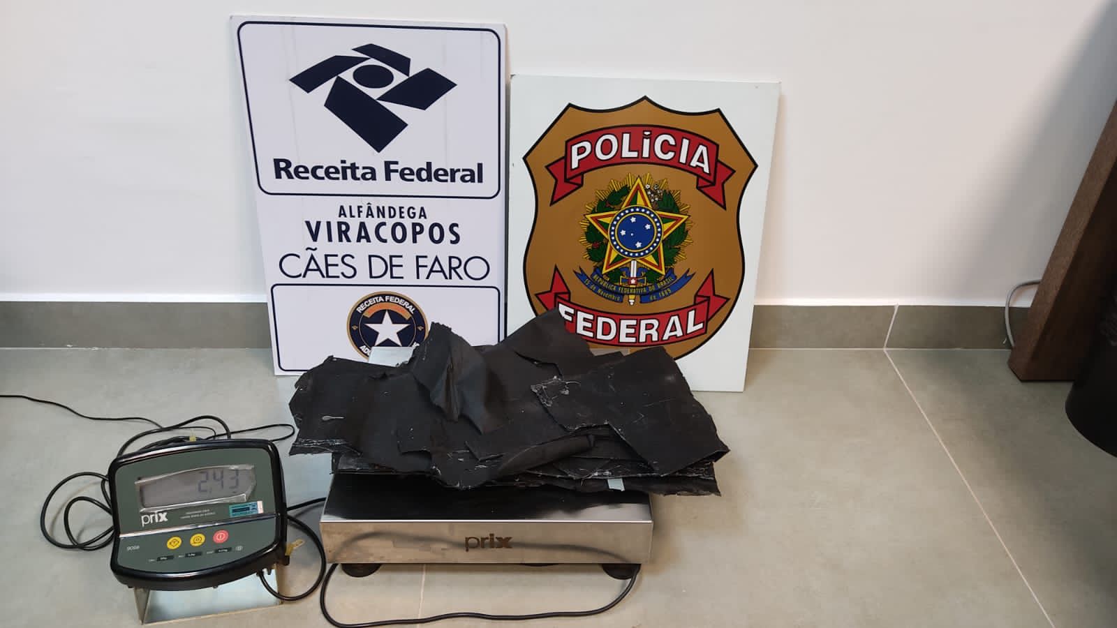 Paraguaio é preso com 6kg de cocaína no Aeroporto de Viracopos