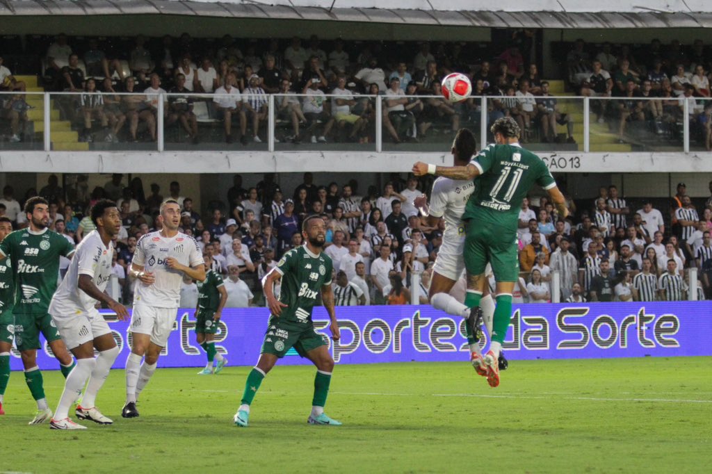 Guarani perde para o Santos e se complica no Paulistão