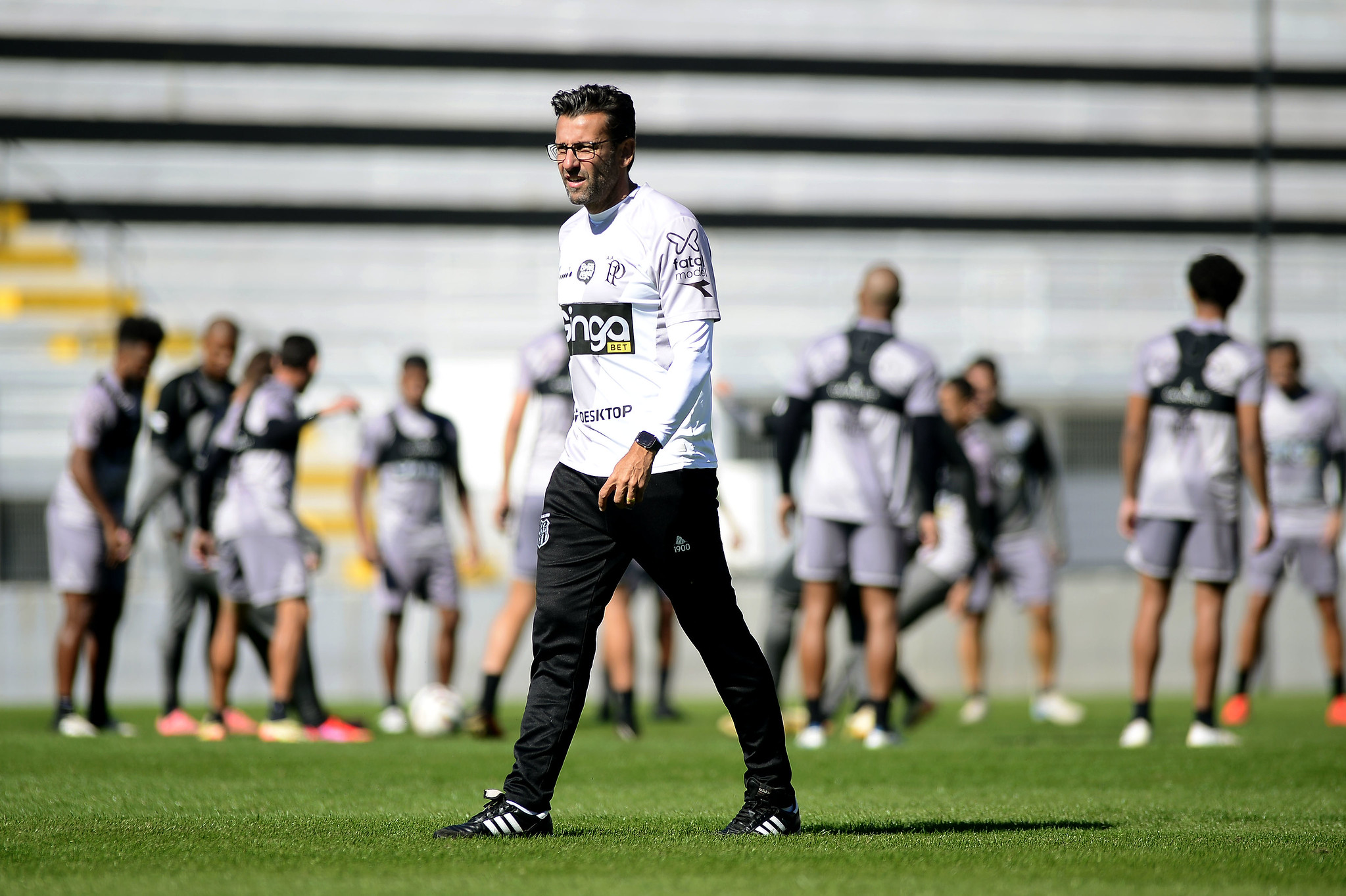 Após protesto, elenco da Ponte volta a treinar e encerra preparação para o duelo contra o Botafogo-PB