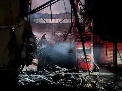 Incêndio Mercadão de Piraricaba