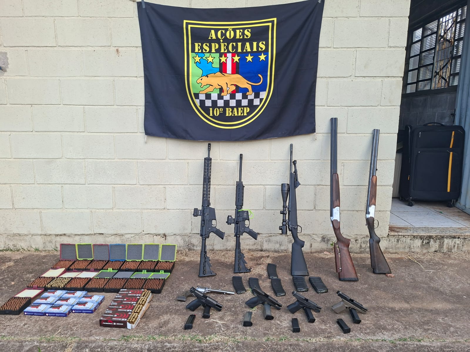 Polícia Militar encontra novo bunker com arsenal em Americana; ninguém foi preso