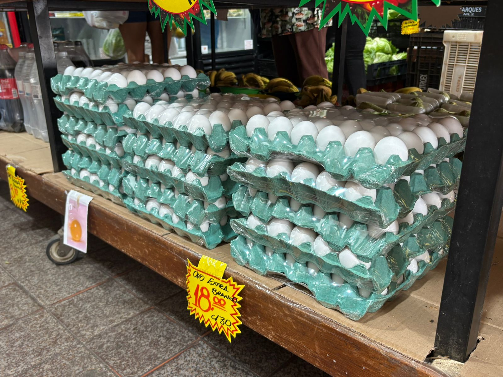 Preço do ovo permanece estável após queda na exportação, diz pesquisa