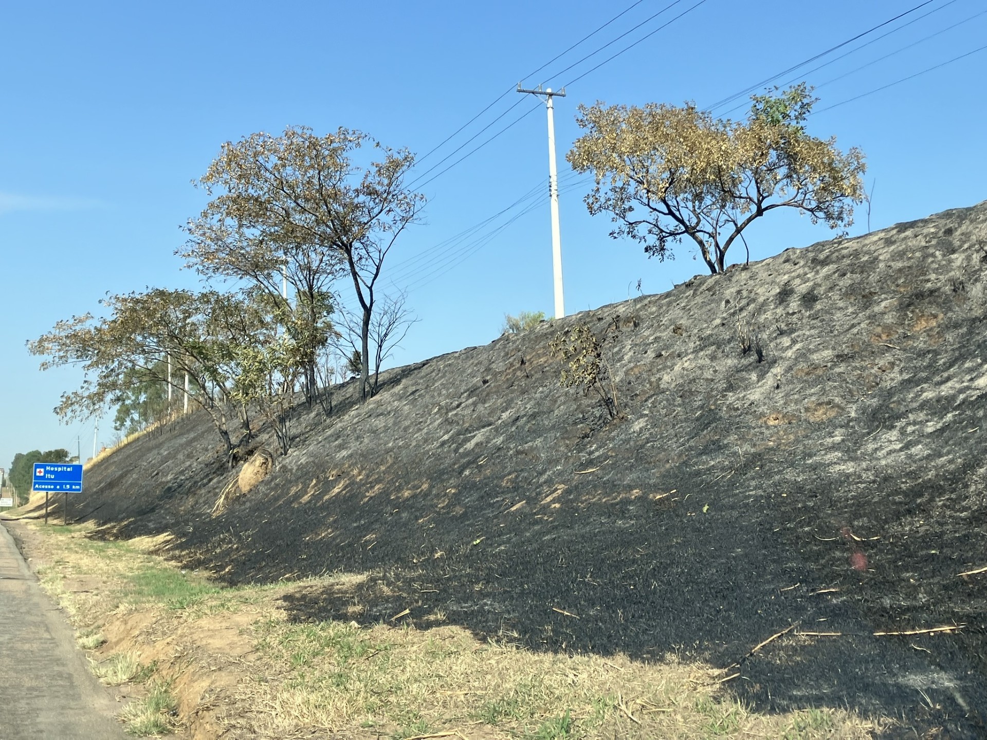 Queimadas caem quase pela metade nas rodovias da Via Colinas em 2025