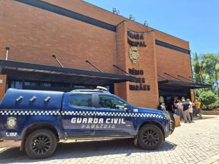 Protesto Guarda Municipal Paulínia.