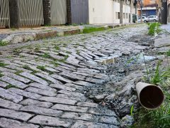 Rua desnivelada no Centro de Campinas deve receber obras corretivas em abril