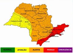 Defesa Civil de SP renova alerta para chuvas intensas na região de Campinas