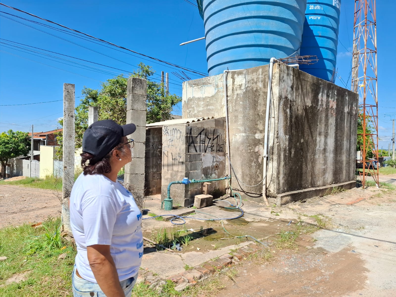 Impasse territorial mantêm moradores do Santa Clara do Lago sem abastecimento de água